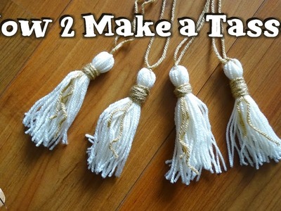How to Make a Tassel Tutorial