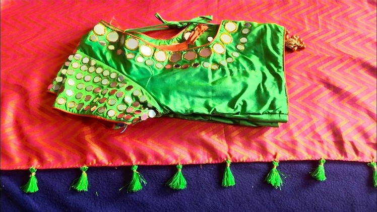 How to make Baby Kuchu Design For Silk Saree|Saree Tassels making | saree kuchu for saree