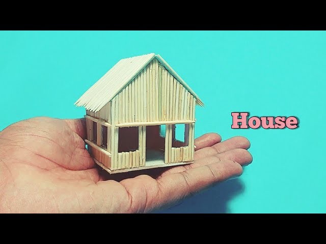 How to make Miniature House DIY || Wooden House Model