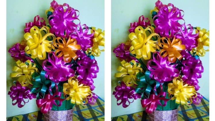 How to make plastic flowers
guldasta.DIY new design guldasta