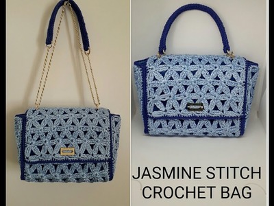 JASMINE STITCH CROCHET BAG - BORSA ALL'UNCINETTO - BOLSO DE GANCHILLO