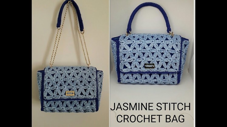 JASMINE STITCH CROCHET BAG - BORSA ALL'UNCINETTO - BOLSO DE GANCHILLO
