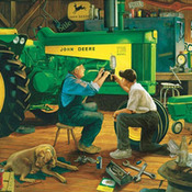 CRAFTS John Deere Time Together Cross Stitch Pattern***LOOK***