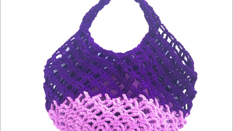 Part 2 | How to Crochet a Market Bag