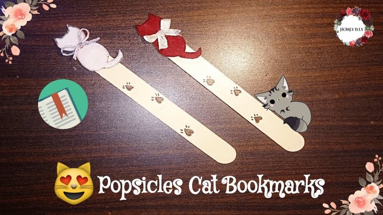 Popsicles Cat ???? Bookmarks | Honey DIY
