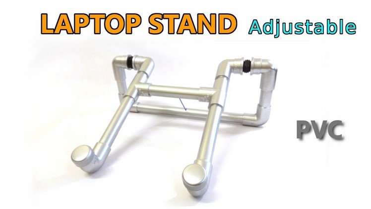 PVC Adjustable Laptop Stand - How to Make DIY