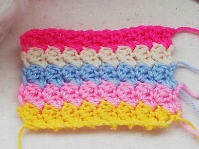 Suzette stitch, easy crochet tutorial Crochet Nuts