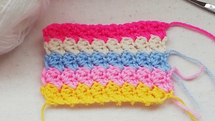 Suzette stitch, easy crochet tutorial Crochet Nuts
