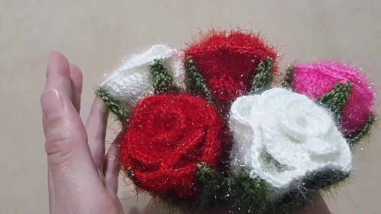 Woolen Flowers | learn how to make beautiful Woolen Decor