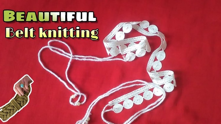 Beautiful ????Belt????बनाना इतना आसान beautiful belt knitting by||allhometips||