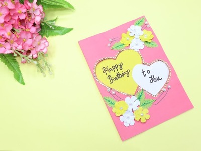 Birthday Greeting Card Idea | How to Make Beautiful Handmade Birthday Card | Complete Tutorial