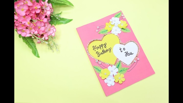 Birthday Greeting Card Idea | How to Make Beautiful Handmade Birthday Card | Complete Tutorial