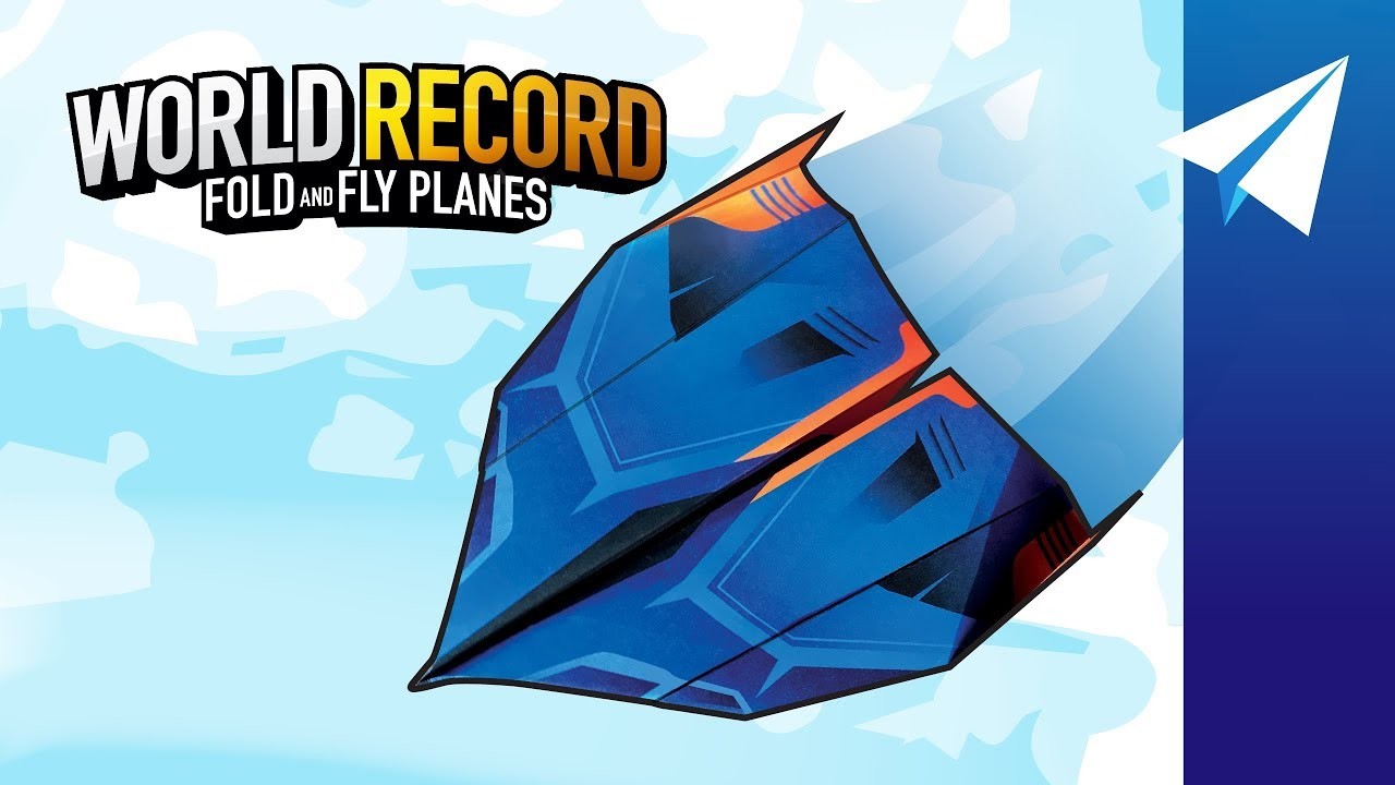 Boomerang paper airplane flies back to you how to fold boomerang ii designed by john collins