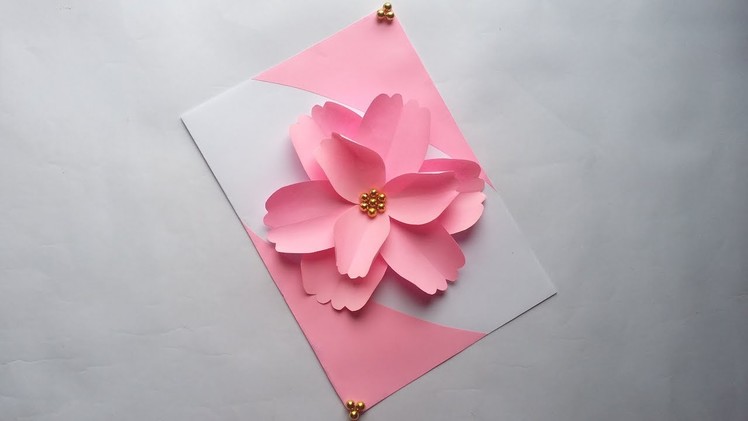 DIY:Handmade Birthday Card!! How to Make Beautiful Paper Card for greeting.Valentine day.Birthday!!!