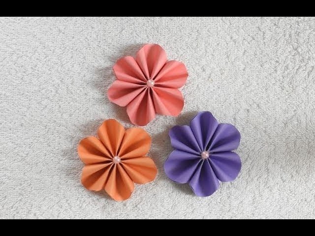 DIY: Paper Flower|| How to Make Tiny Paper Flower|| beautiful easy flower
