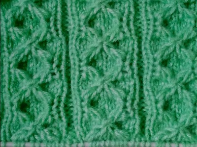 Easy Single Color Knitting Pattern No.163|Hindi