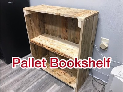 How To Build A Pallet Bookshelf
