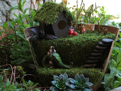 How to Make a Fairy House and Garden Planter | The Sweetest Journey
