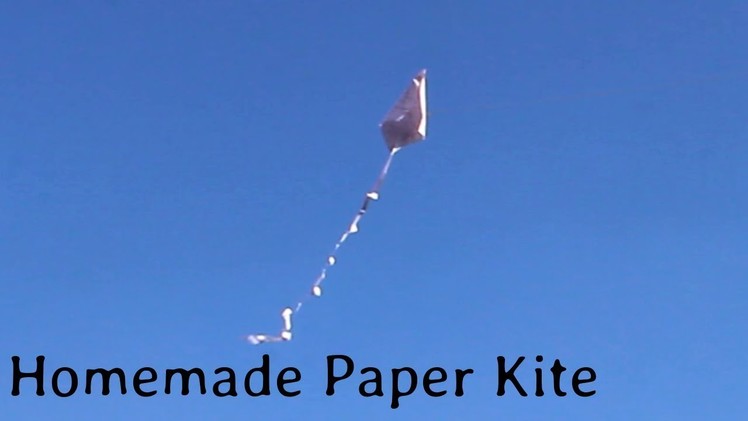 How to make a | Kup Kite | with Homemade paper