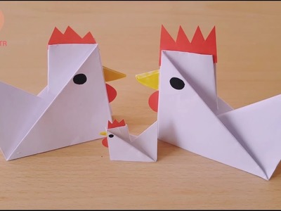How to Make a Simple Origami Chicken