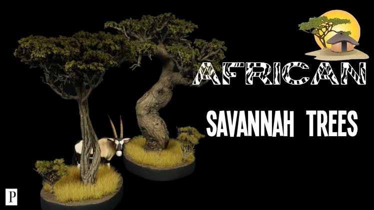 How To Make African Savannah Trees For Terrain Scenery