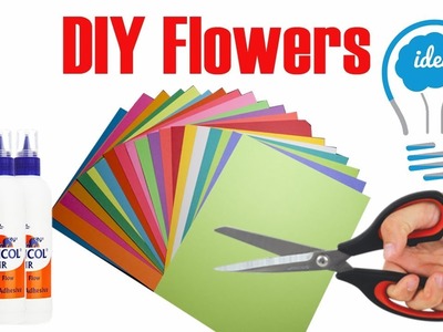 How  to make flowers from paper | Diy Paper Flower Crafts | Flowers Making video