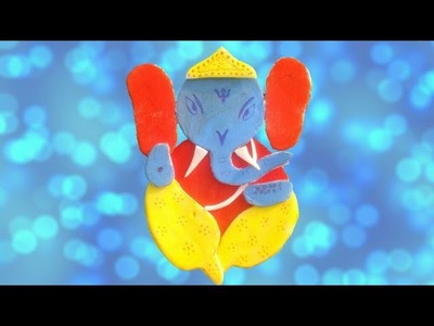 How to make ganesh ji from waste material. creative craft idea.