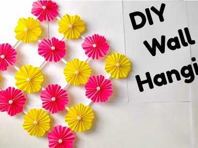 How to make Paper Wall Hanging Very Easy And Simple.Paper Craft Idea