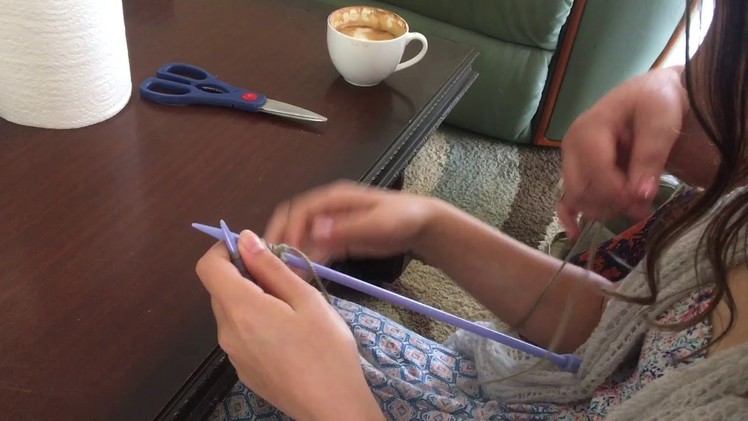 Knitting 103 with Alison - Moriah’s turn!