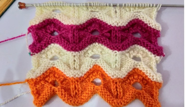 Knitting design in multi colours. knitting pattern. sweater bunai design-34-YouTube