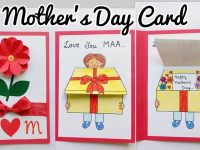 Mother's Day Card.Handmade Mother's Day Card Idea for Kids.How to make Mother's Day Card