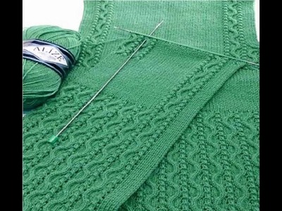 New Knitting design #1 ||कोटी का शानदार डिज़ाइन।| New Beautiful Knitting pattern Design 2019