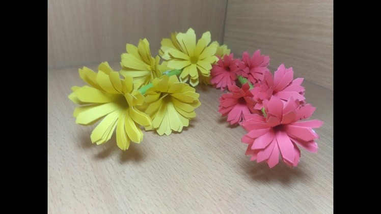 PRETTY FLOWER IDEAS ???????? How to Make Small Flowers With Paper Making Paper Flowers by Step by Step