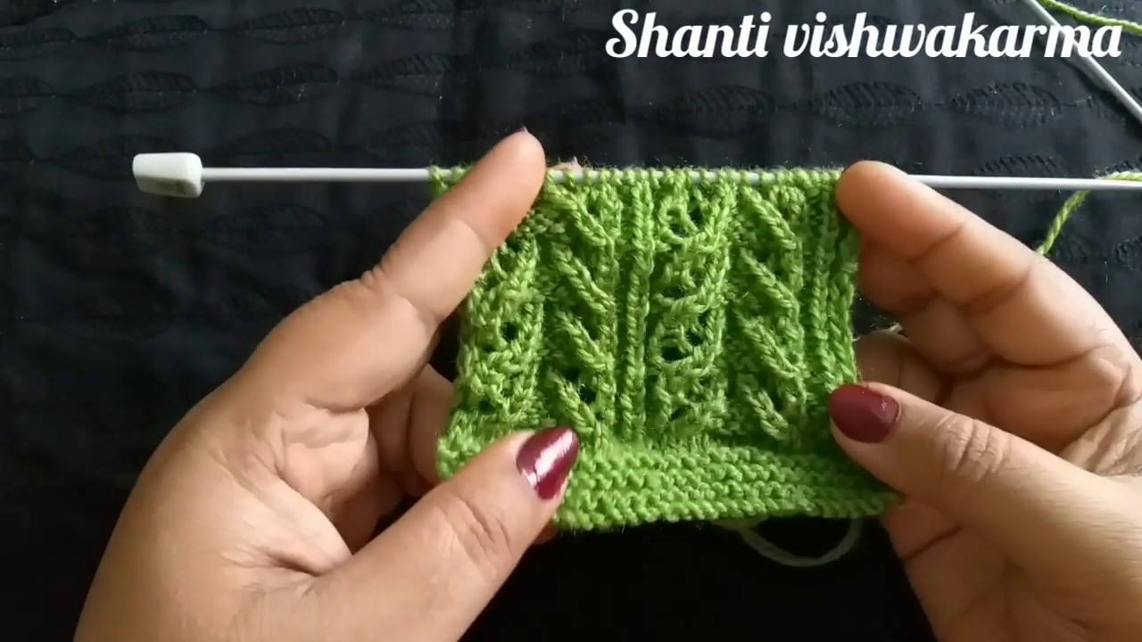 knitting design in hindi