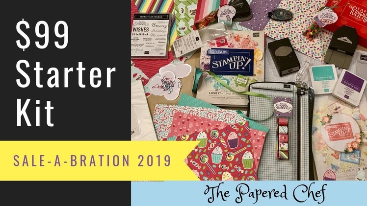 $99 Starter Kit - Stampin Up - Sale a Bration Special - How Sweet It Is - Occasions 2019