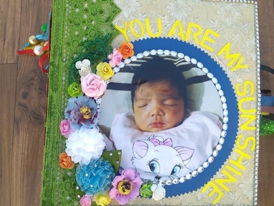 Baby Birthday Scrapbook - Ashvika