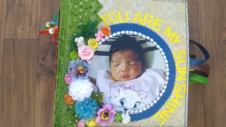 Baby Birthday Scrapbook - Ashvika