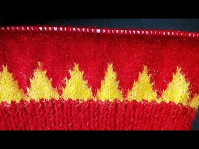Beautiful & Easy Knitting Design in Hindi