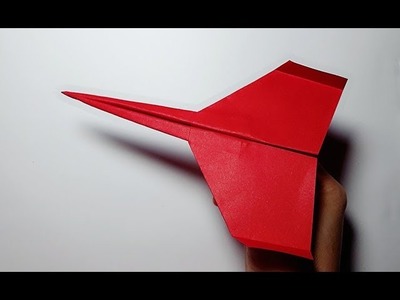 BEST LONG DISTANCE paper plane in 2019 - How to make a Paper Airplane that Flies Far