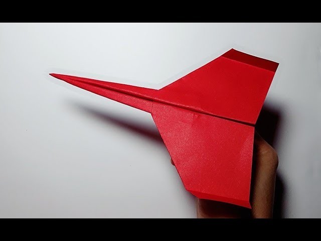 BEST LONG DISTANCE paper plane in 2019 How to make a Paper Airplane that Flies Far