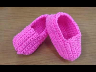 Crochet baby booties. शिका विणायला हे बाळाचे बूट. crochet baby shoes. crochet in hindi