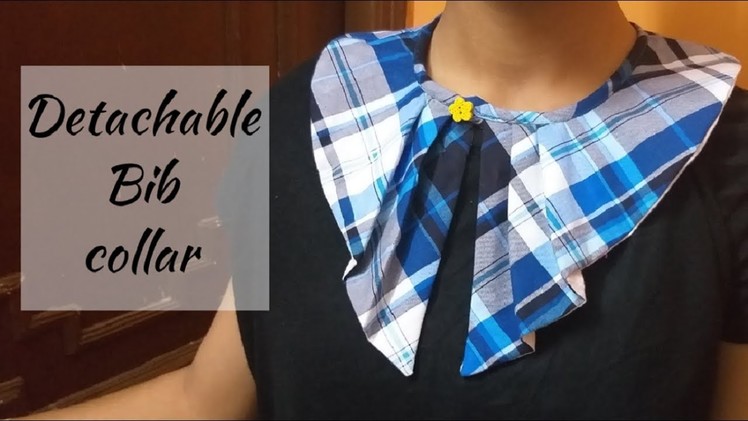 Fashion with Style.How to Make Detachable Collar.Cutting and Stitching