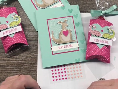 How to create a cute Valentine and coordinating treat holder