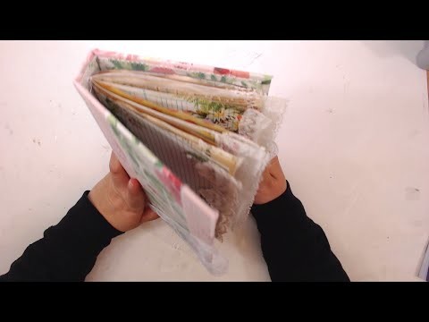 How to Decorate A Junk Journal - A World Of Heart 24hr Live Event