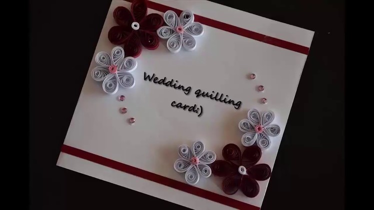 How to make a Greeting Quilling Card DIY Paper Crafts for teenagers   Birthday Gift Card Ideas