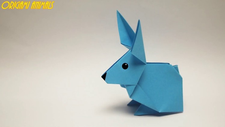 How to make a paper rabbit  Origami Animals