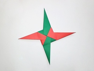 How to make a paper star - Easy origami star instructions