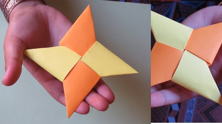 How To Make A Star Using Paper Step By Step - DIY Star Paper