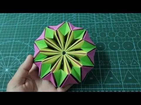 How to make an Origami Kaleidoscope | Easy Origami Tutorial