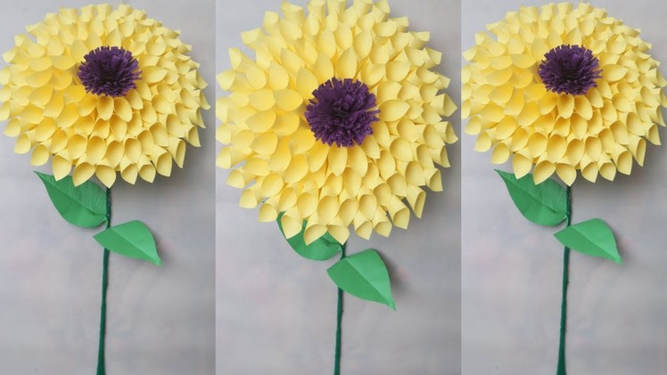 How to Make Beautiful Flower with Paper - Making Paper Flowers Step by Step || DIY Paper Flowers